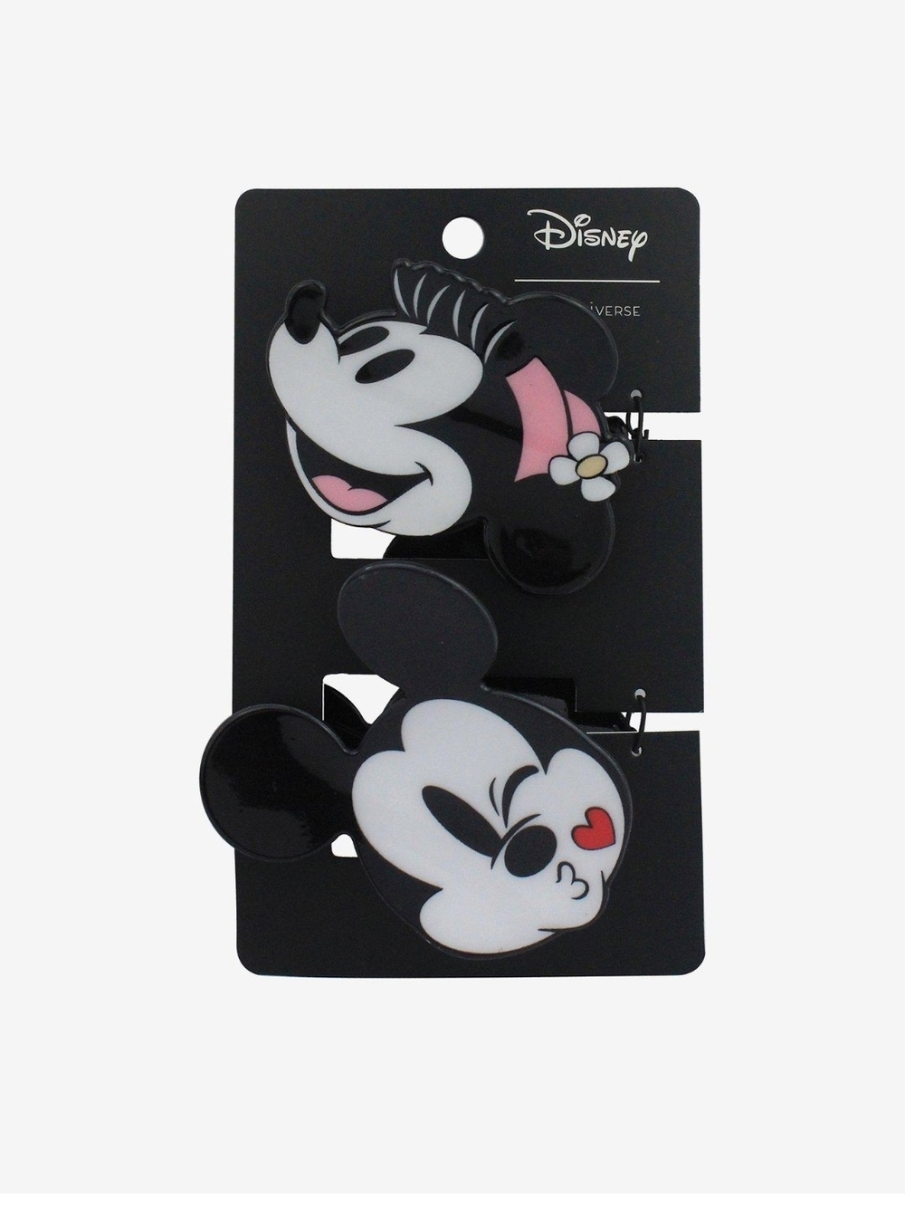 Hot Topic Disney Minnie & Mickey Hair Clips